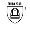 Antisztatikus EN ISO 20471 vállpántos overál